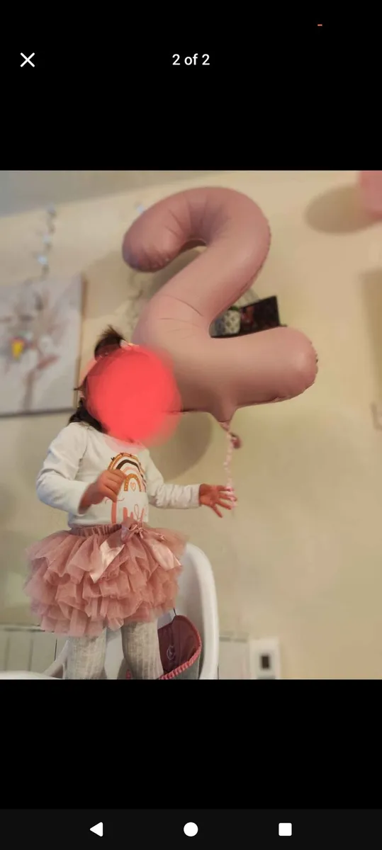 Baby girl 2 birthday outfit - Image 2