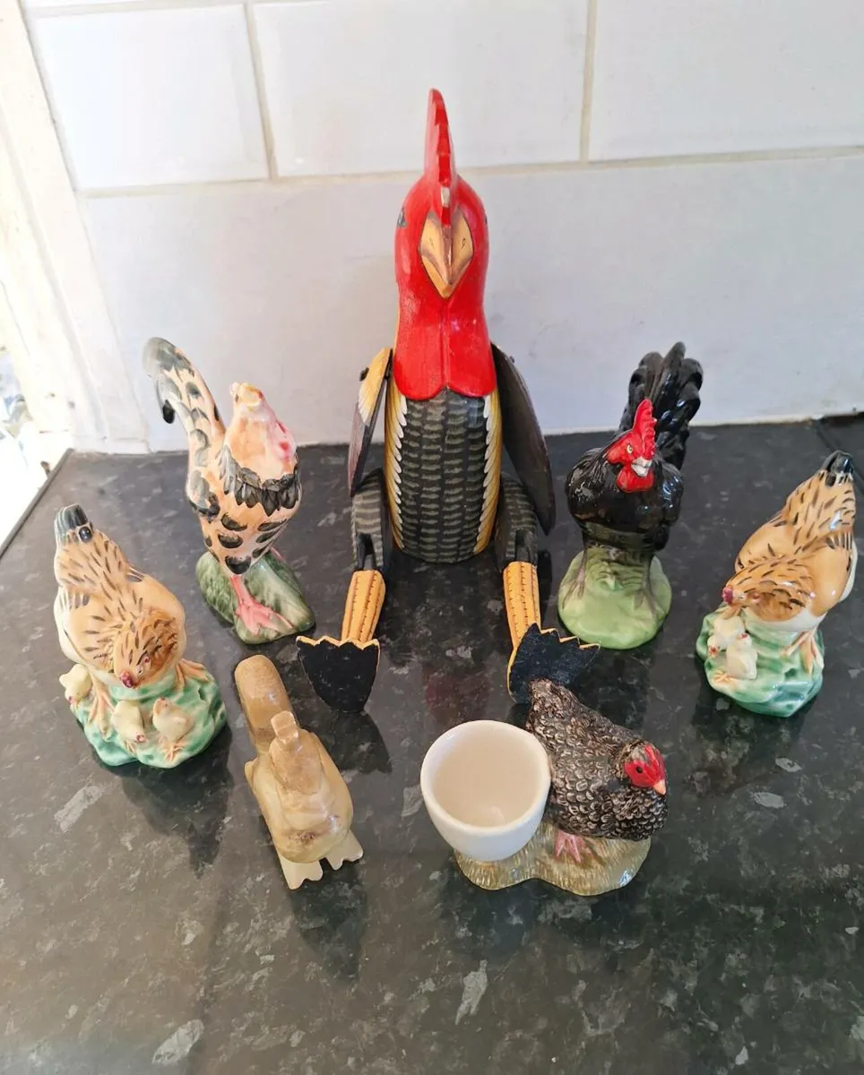 Small selection of ceramic farm animals