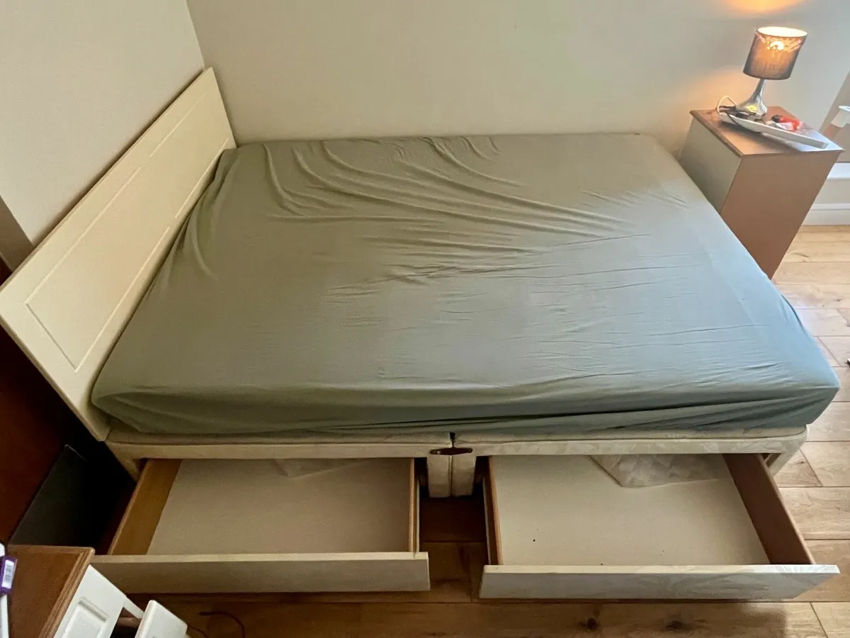 2 x Bed frame and mattress (MUST take matresses) - Image 2