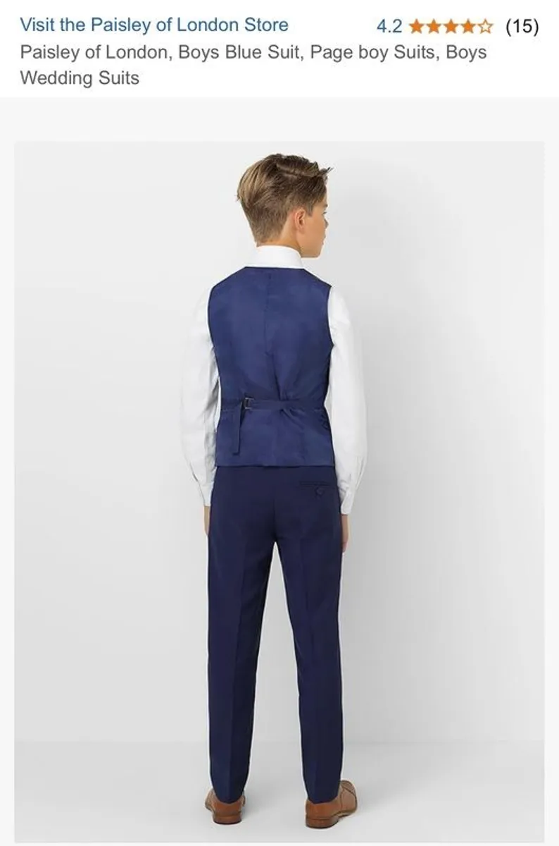 Paisley London boys suit - brand new - Image 4