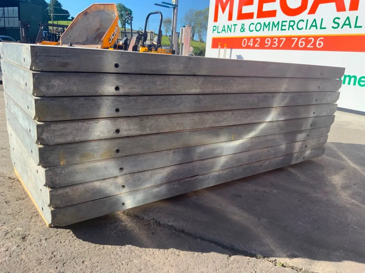 3.0mts x 1.25mts MEVA SHUTTERING PANS.......6554. - Image 4