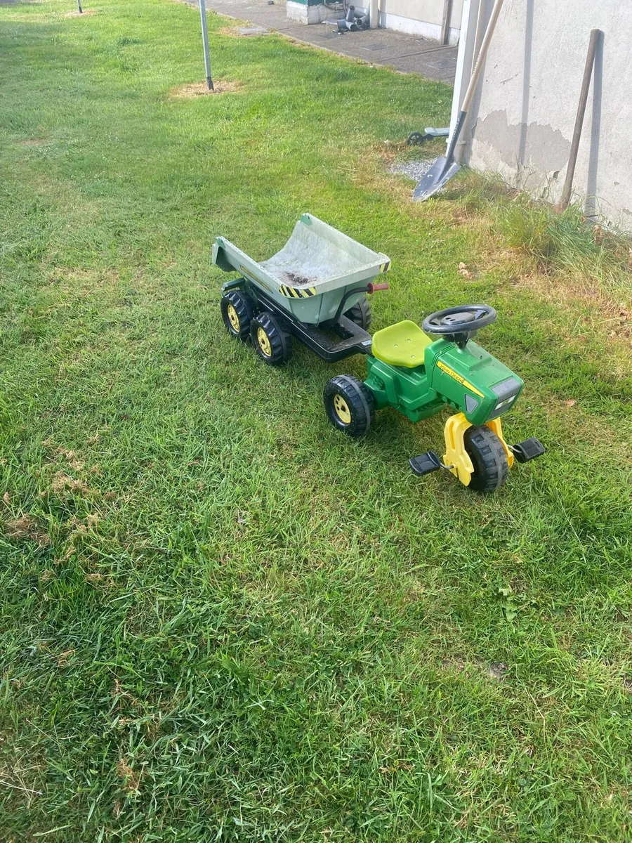 Free kids toy tractors and trailer - Image 4