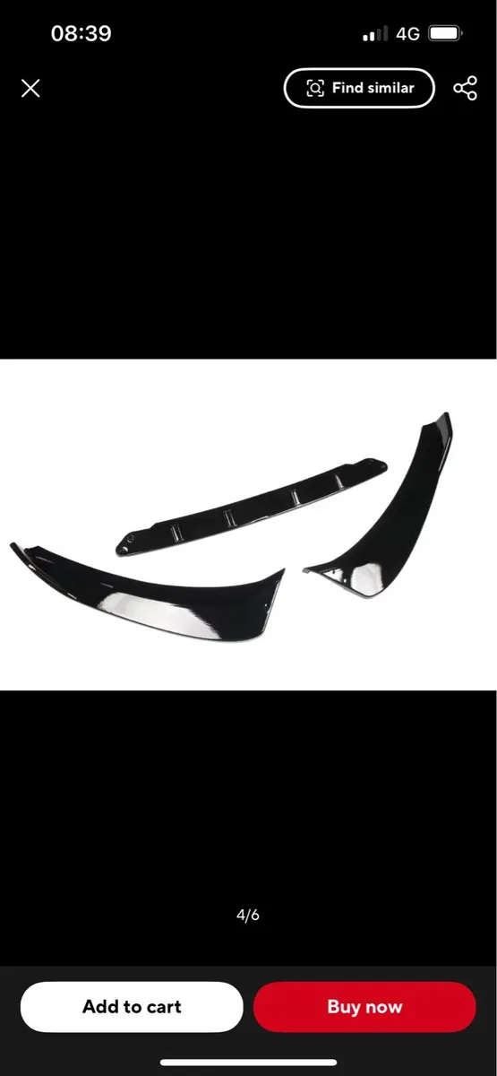 Ford mondeo front lip kit - Image 2