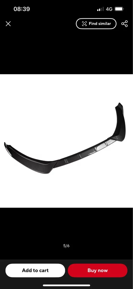 Ford mondeo front lip kit - Image 3