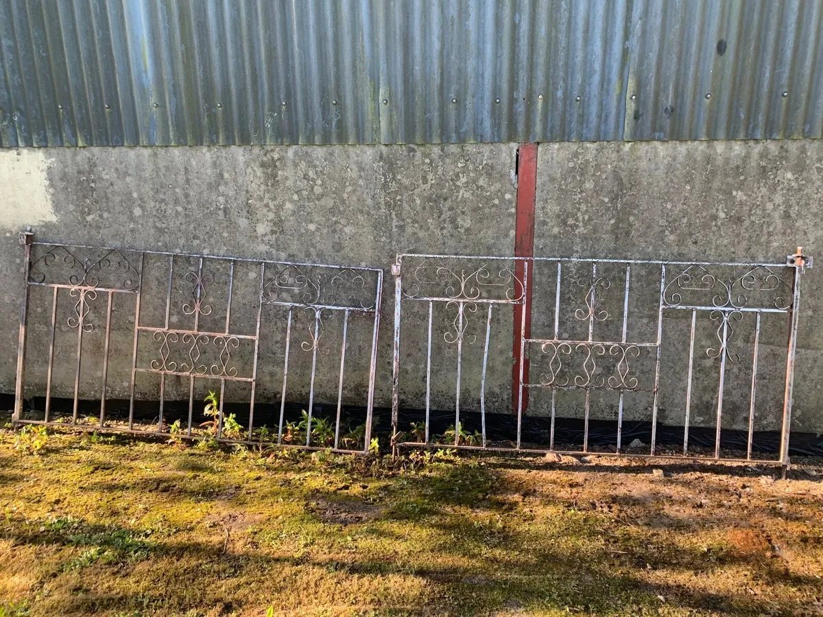 Steel garden gate12 foot - Image 1