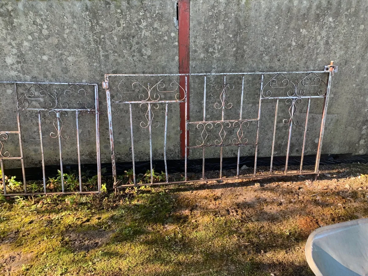 Steel garden gate12 foot - Image 2