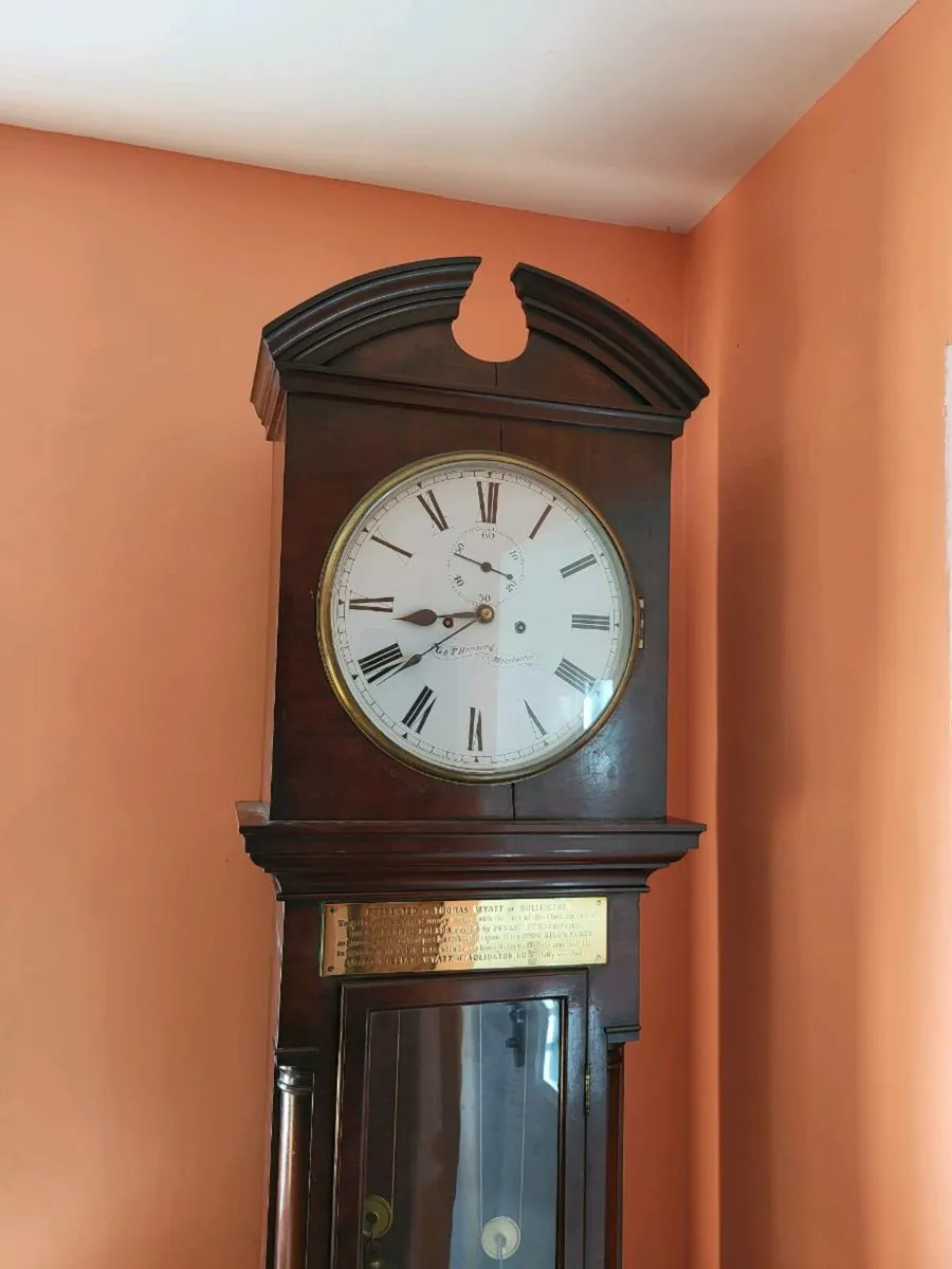 Longcase regulator clock - Image 3