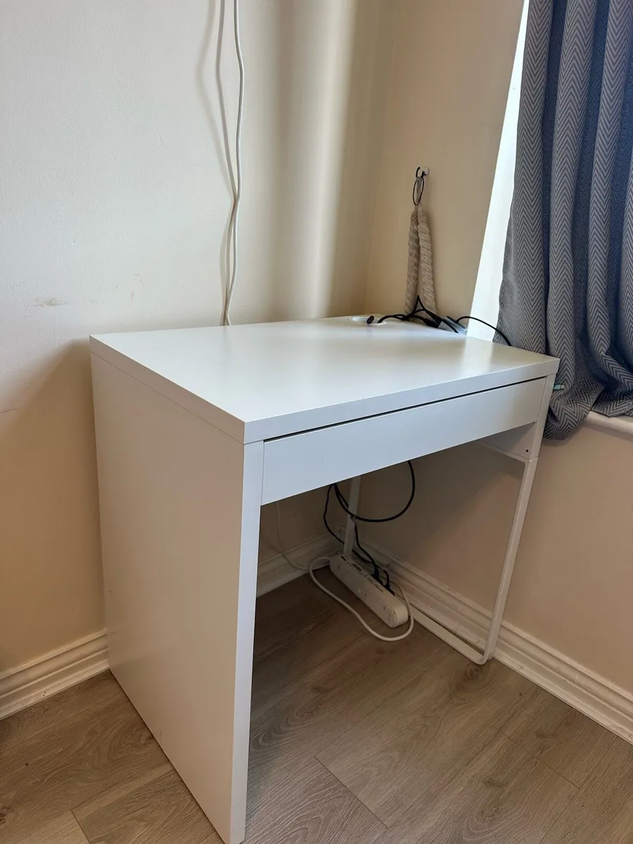 IKEA White Desk 73x50cm - Image 2
