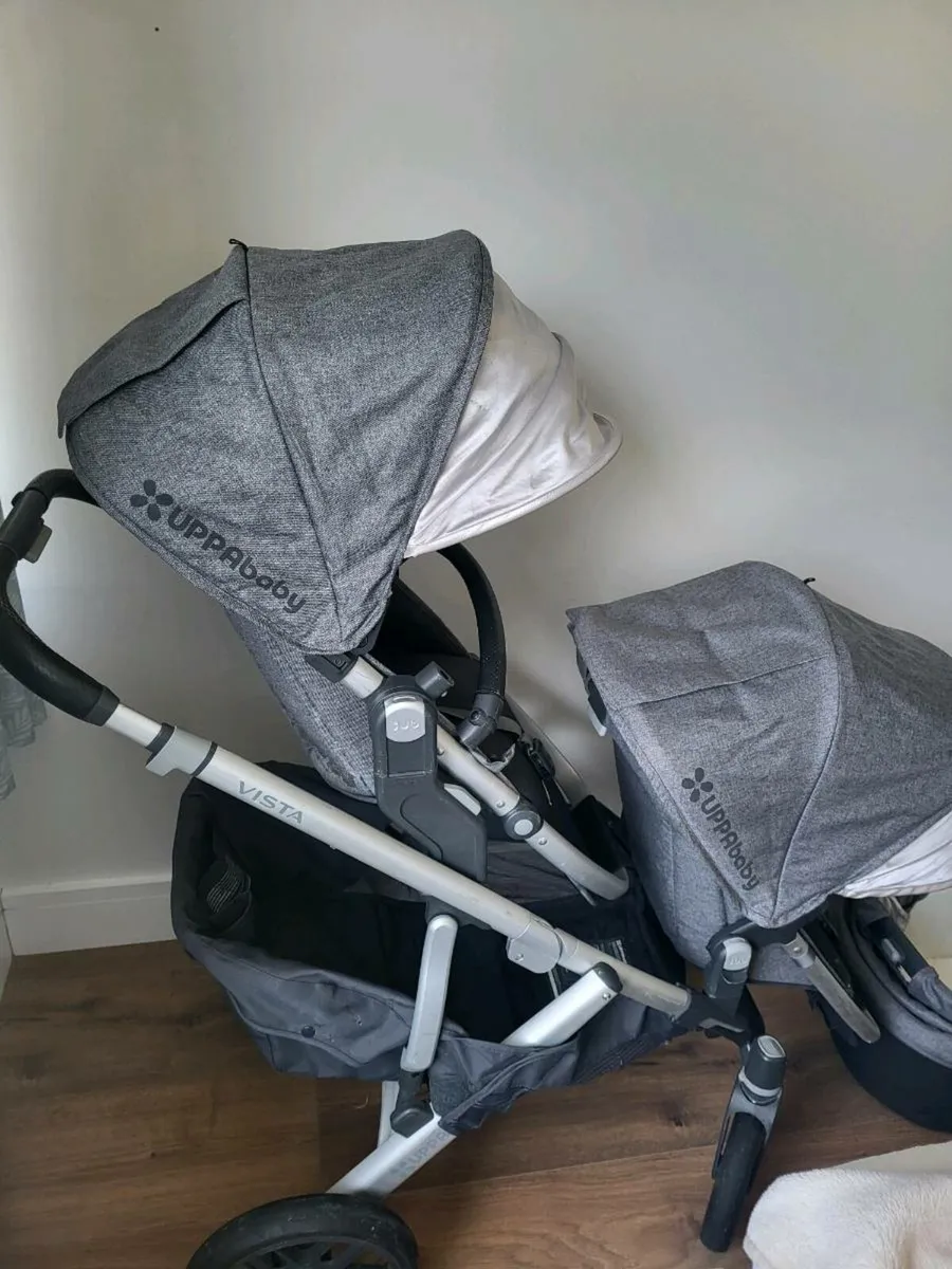 Uppa vista double/twin stroller - Image 1