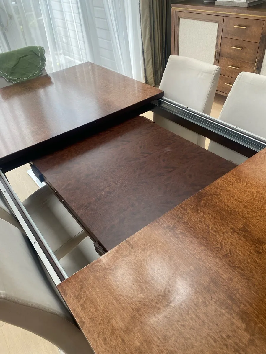 Designer Solid Extendable Table - Image 4