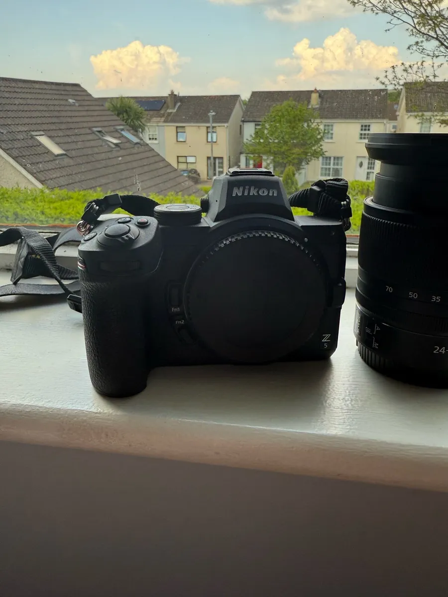 Nikon Z5 Mirrorless Camera witth Lens - Image 1