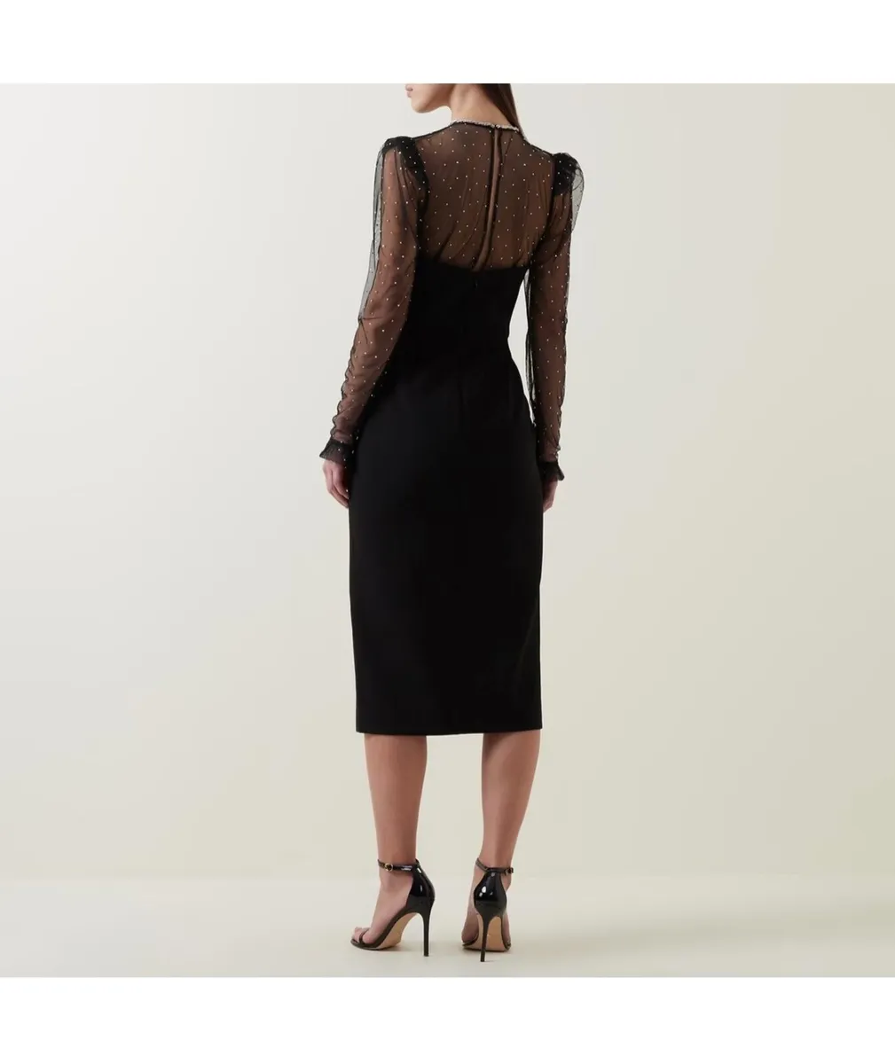 Rebecca Vallance Alyssa Pencil Midi Dress - Image 3