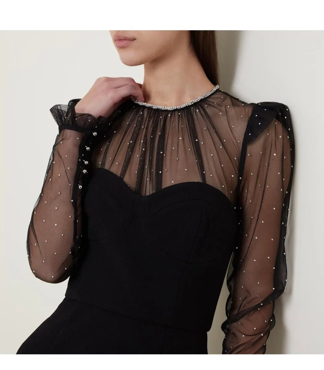 Rebecca Vallance Alyssa Pencil Midi Dress - Image 4