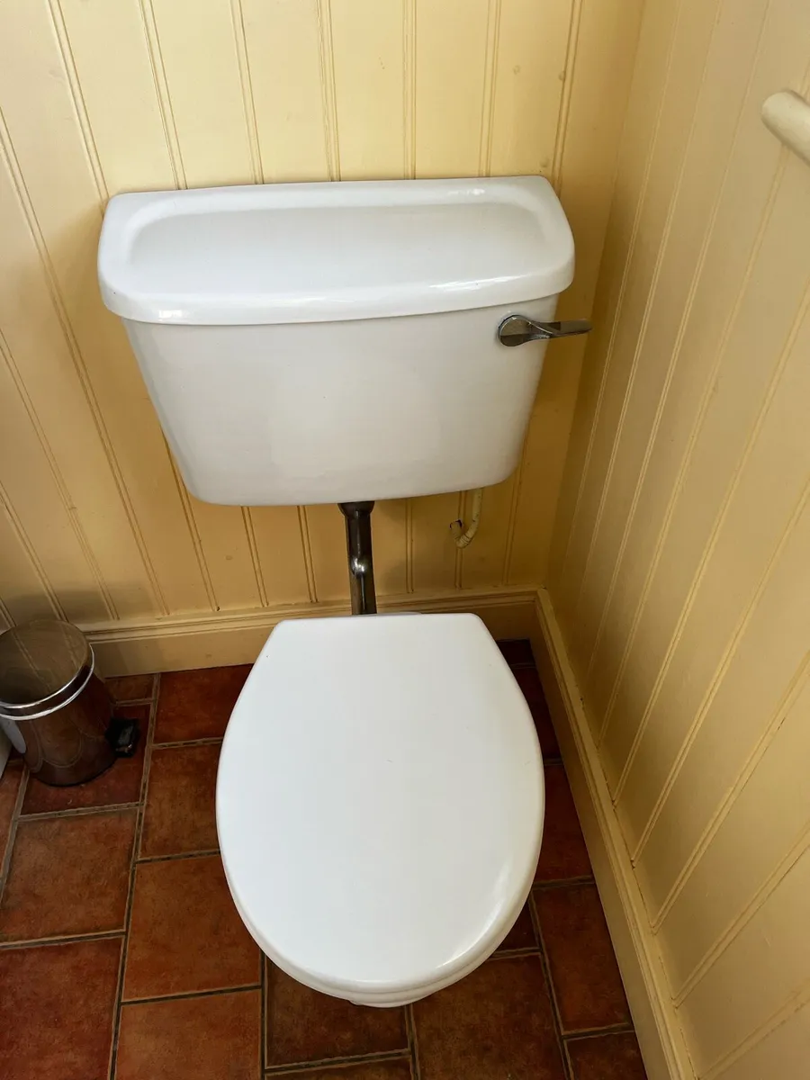 Complete toilet and cistern - Image 1