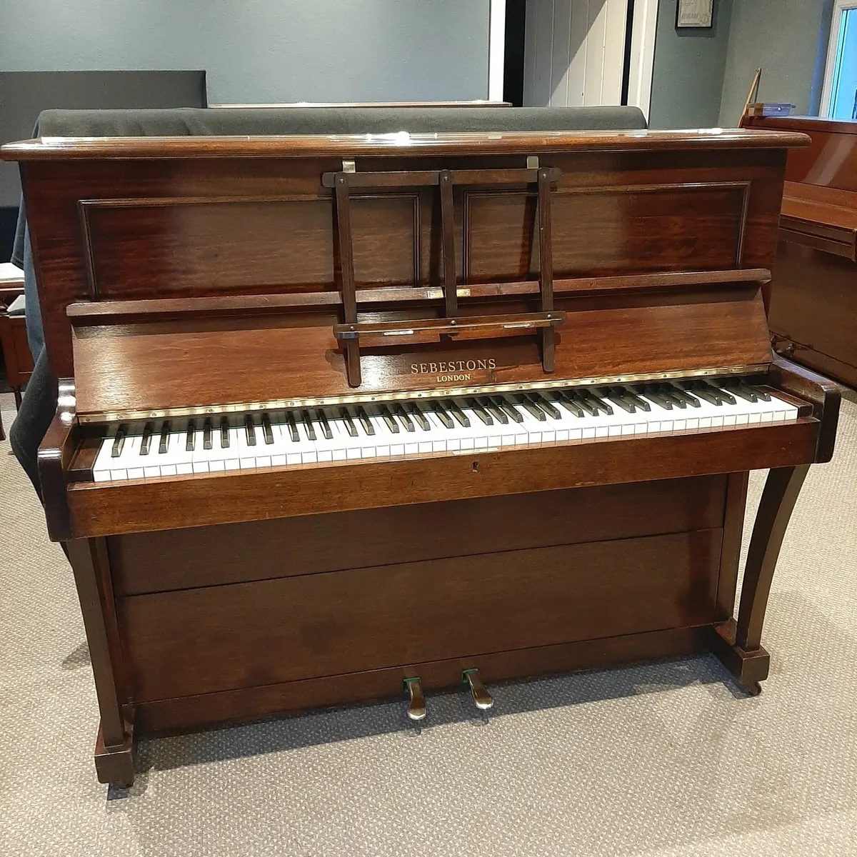 Sebestons upright piano - Image 1