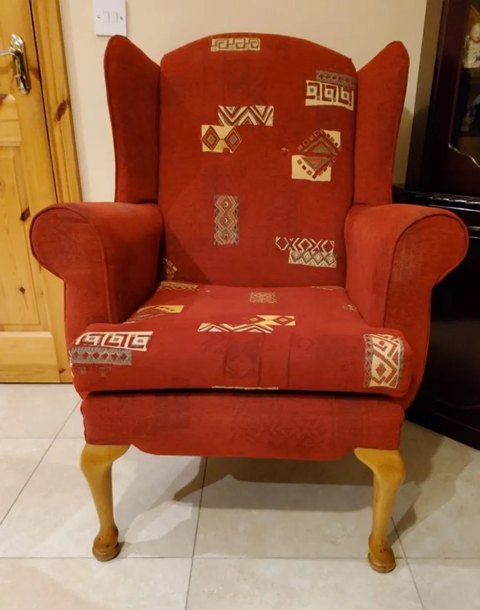 Queen Anne armchair - Image 1