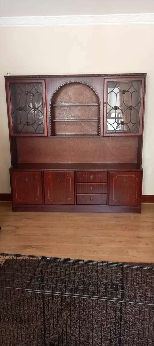 Mahogany Cabinet. curtains - Image 4