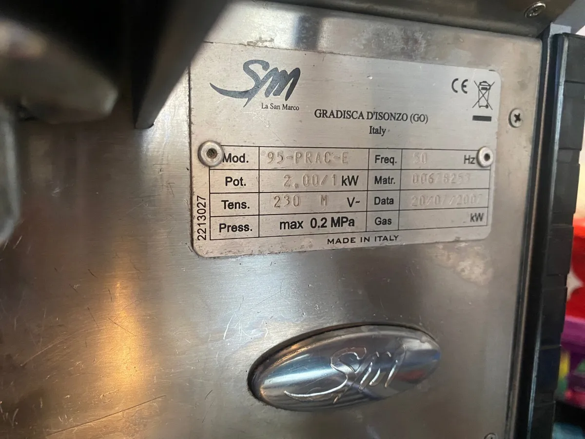 San Marco commercial/domestic coffee machine - Image 4