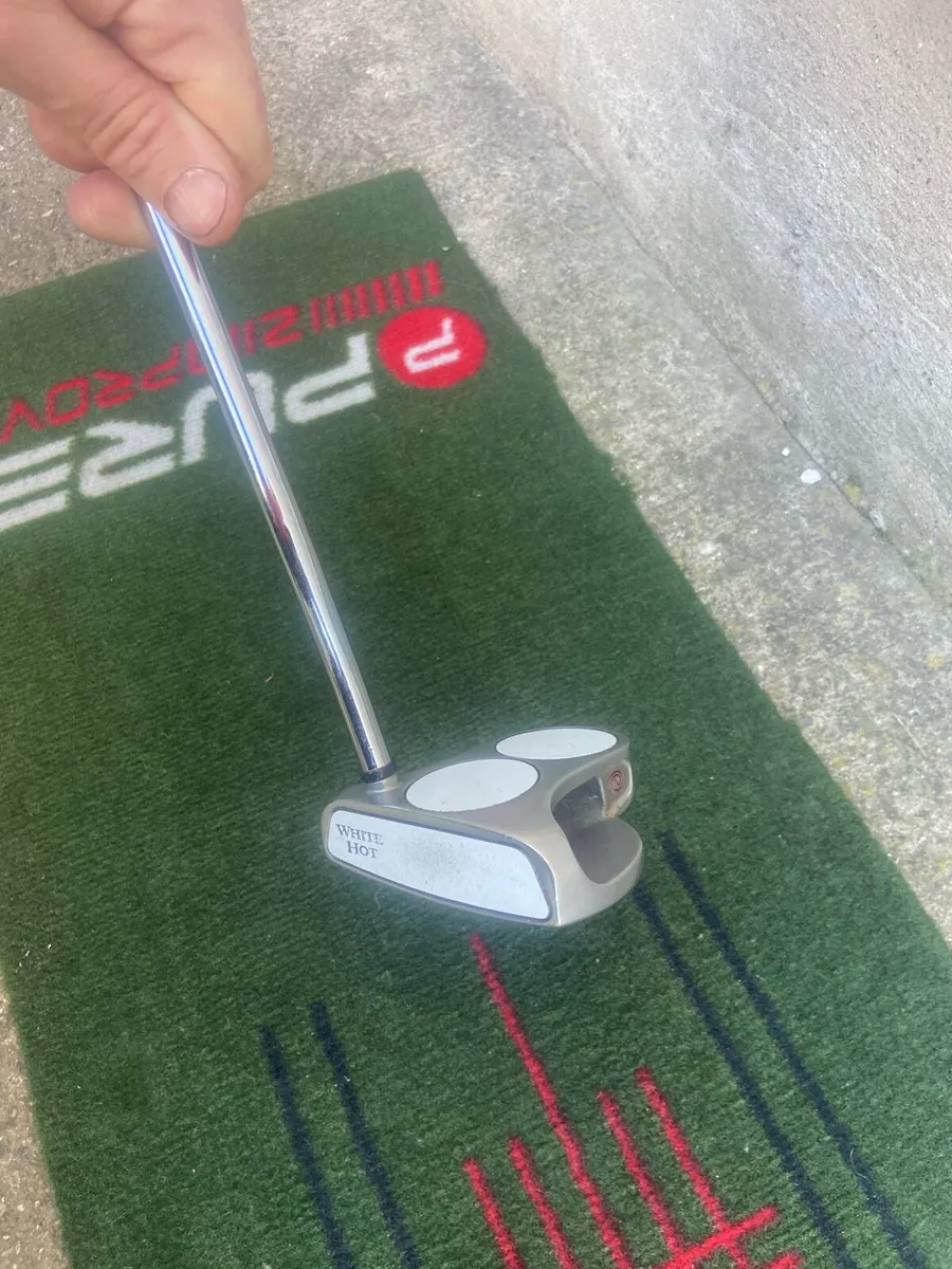 Left handed Odyssey White Hot 2 ball putter - Image 3