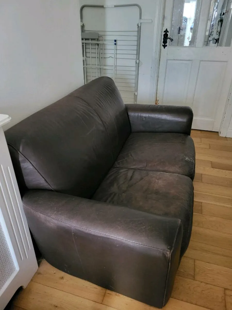 Leather sofa - Image 2