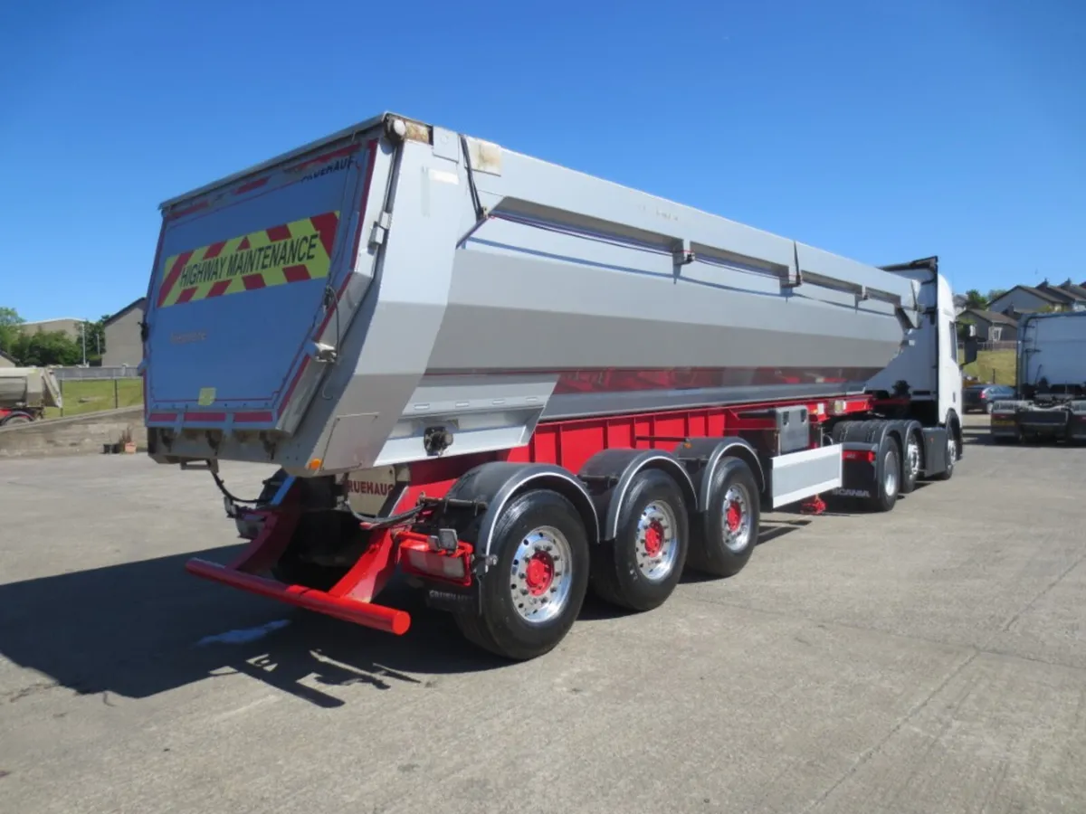 2017 Fruehauf Alloy Half Pipe TippingTrailer - Image 1