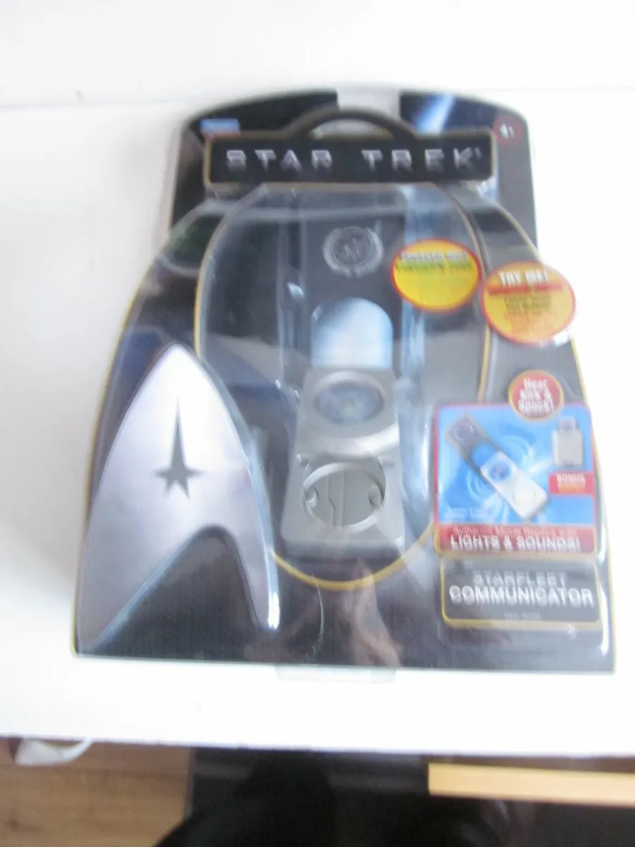 Vintage Star Trek Movie Starfleet Communicator 200 - Image 1