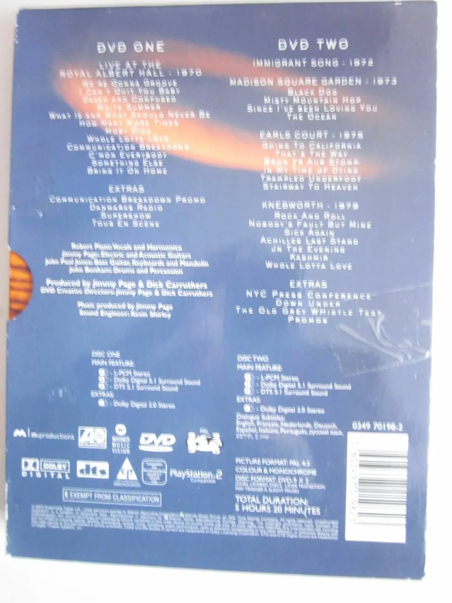 Led Zeppelin by Led Zeppelin 2 DVD Set and 2 Bookl - Image 2