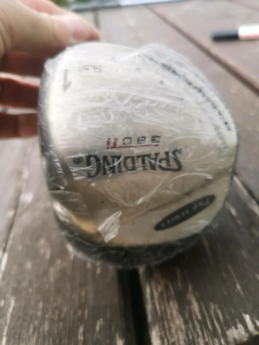 New Spalding 380ti drivers,S flex,9.5*& 10.5* - Image 3
