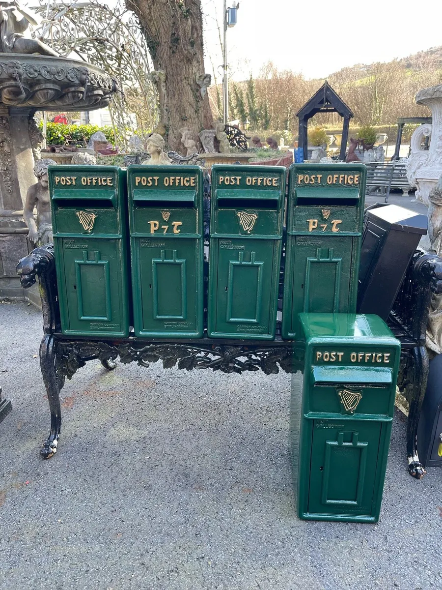 Irish post box building into wall - Image 2