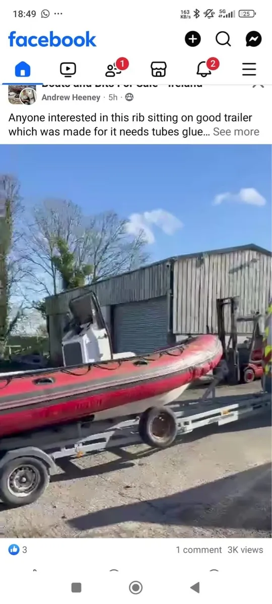 5.5M Rib and trailer - Image 1