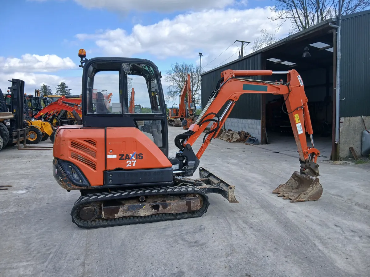 HITACHI ZX27 -3 CLR   (1578 HRS) - Image 1