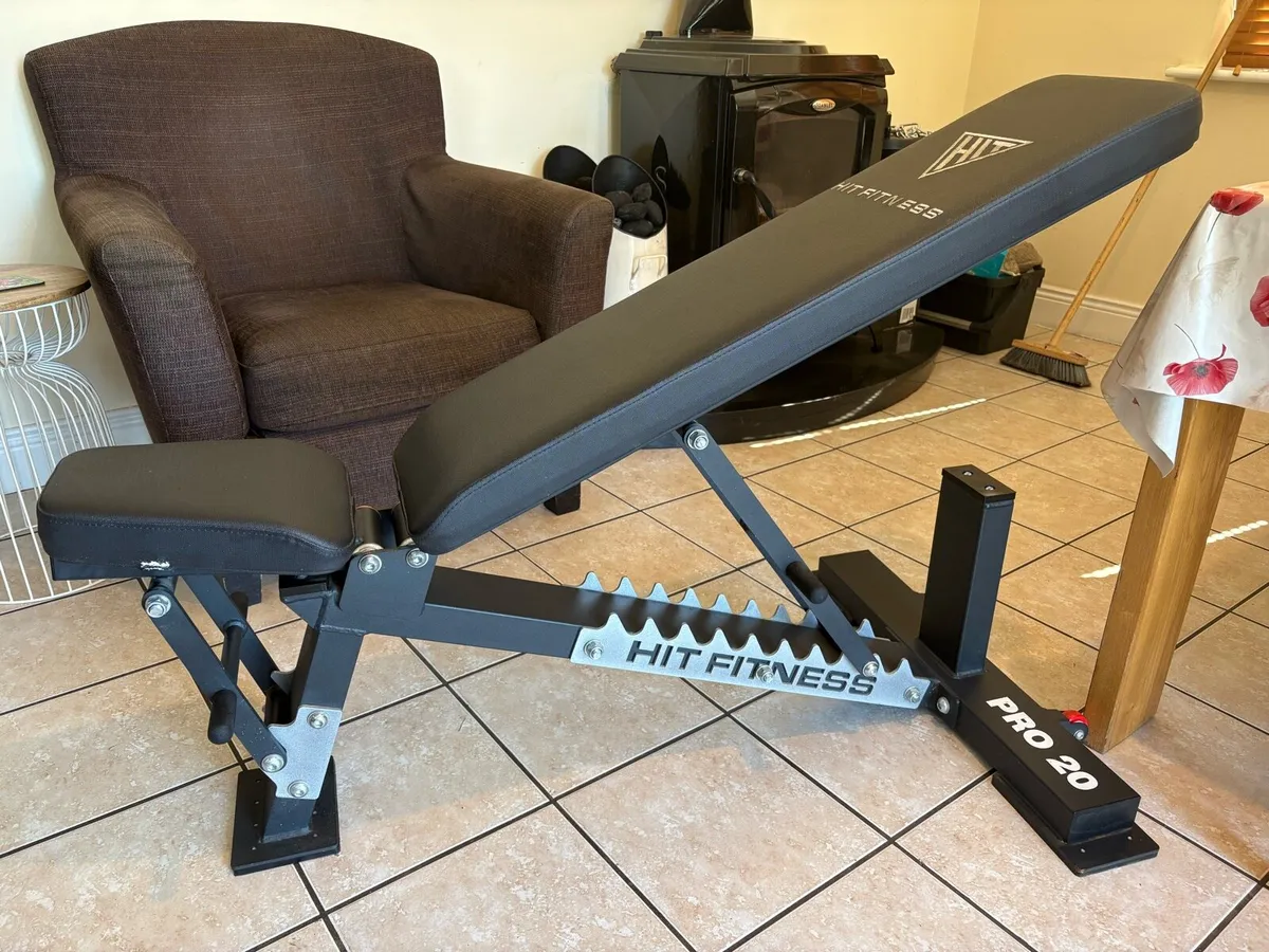HIT PRO 700LB RATED HEAVY BENCH, WAS 500 NEW! - Image 1