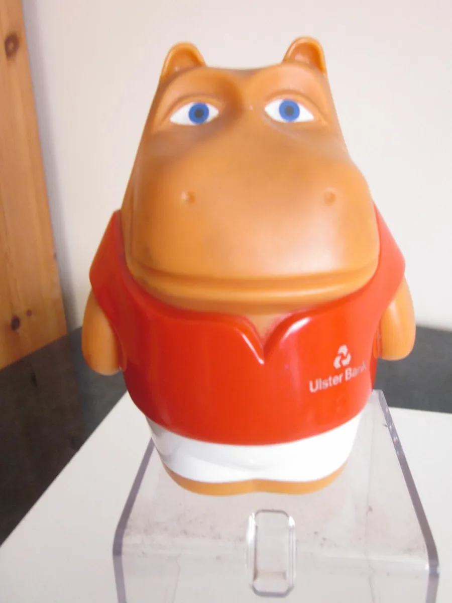 Ulster Bank Henri Hippo Money Box - Image 1