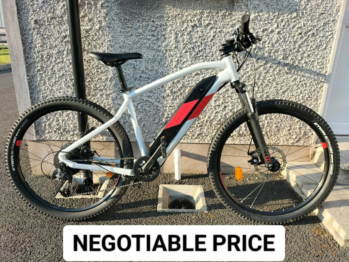 Rockrider Electric Bike + Extra Accesories - Image 1
