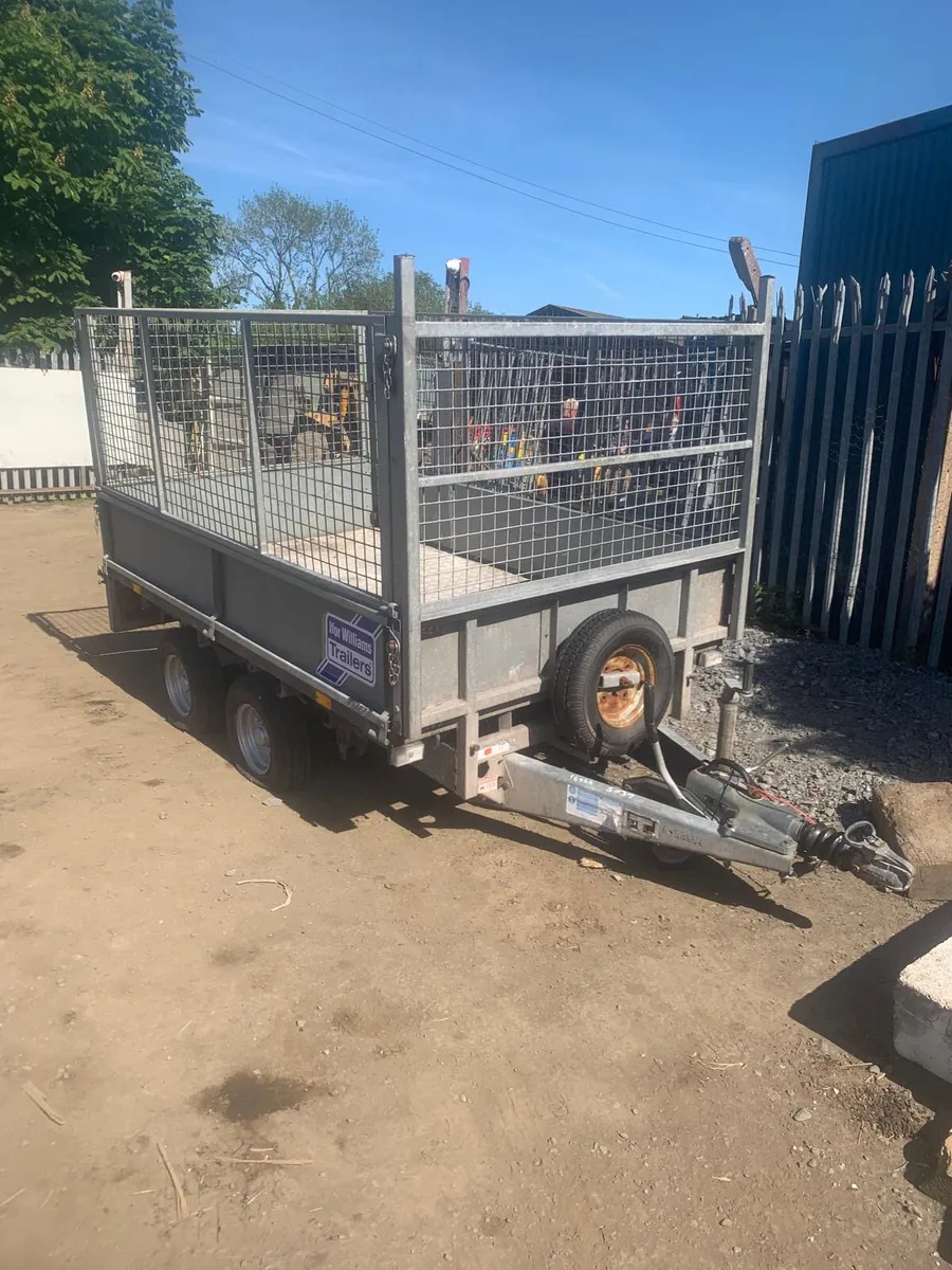 Ifor Williams 8ft dropside trailer - Image 1
