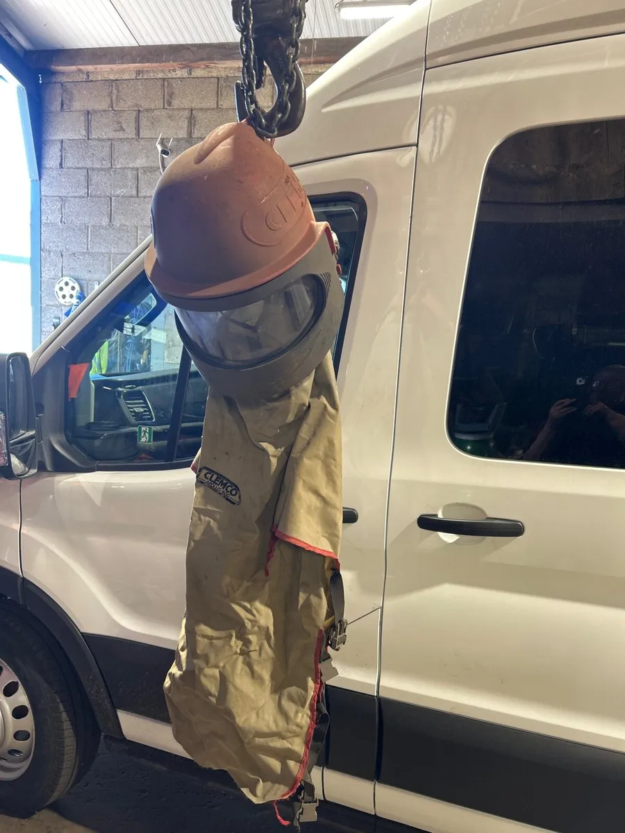Sandblasting helmet Clemson - Image 1