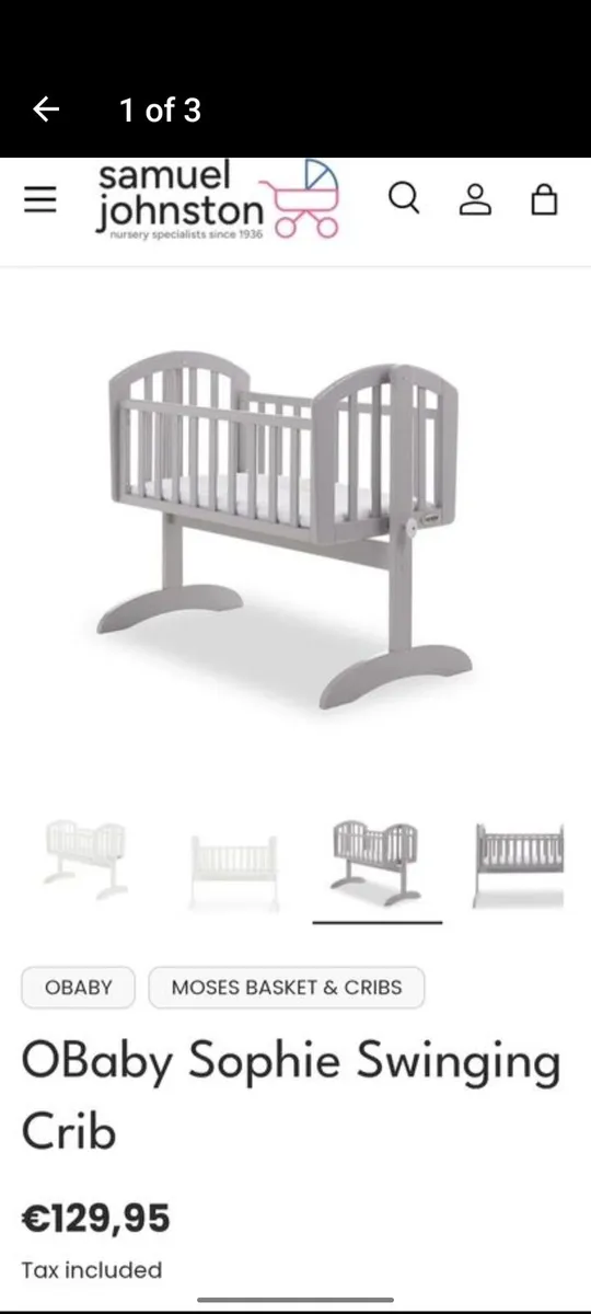 Baby Swing crib - Image 3