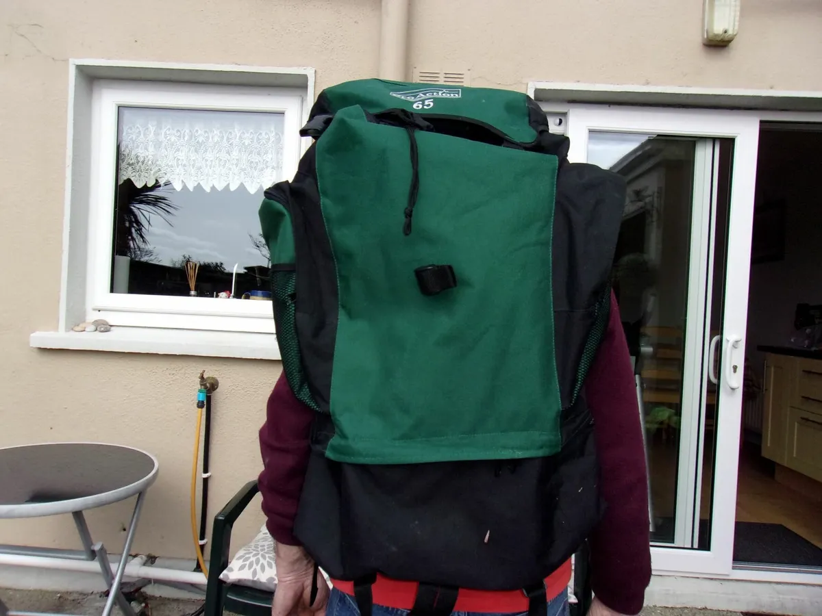 4  LARGE  HIKING  BACK PACKS  LIKE  NEW - Image 2