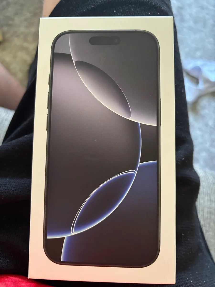 Iphone 16 pro - unopened - Image 1