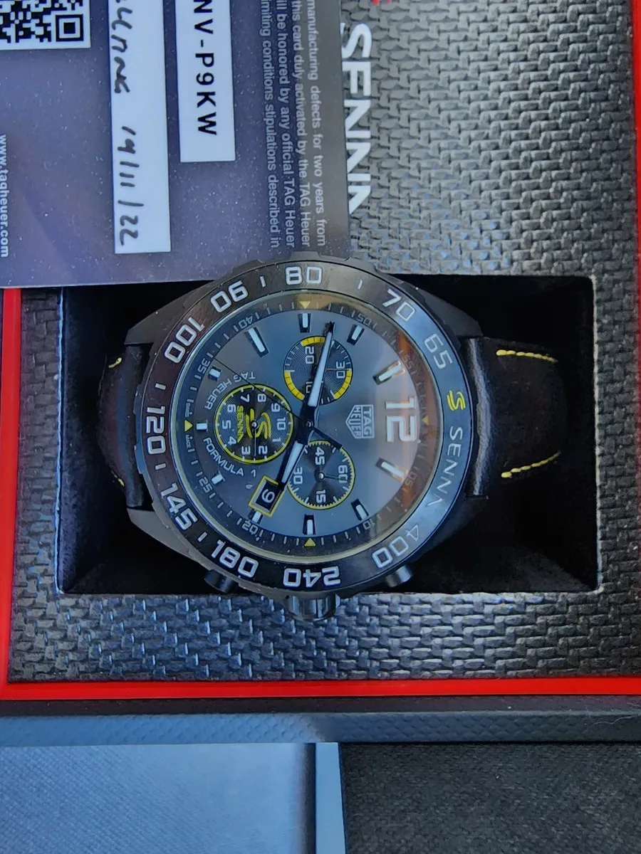 Senna Tag heuer F1 watch - Image 2