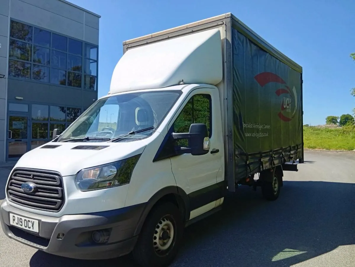 2019 Ford Transit Luton Curtain Box Body - Image 3