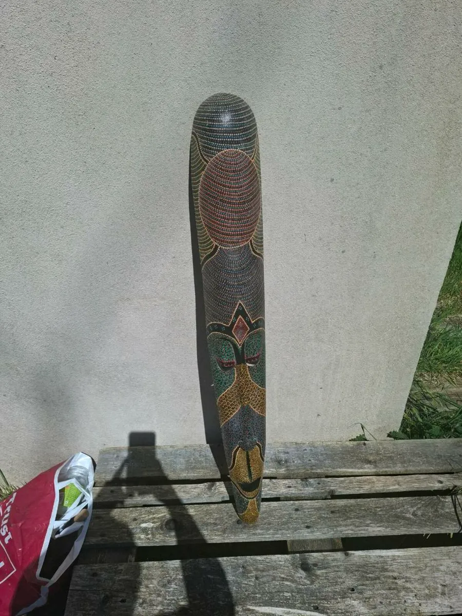 100cm african mask postage possible - Image 2