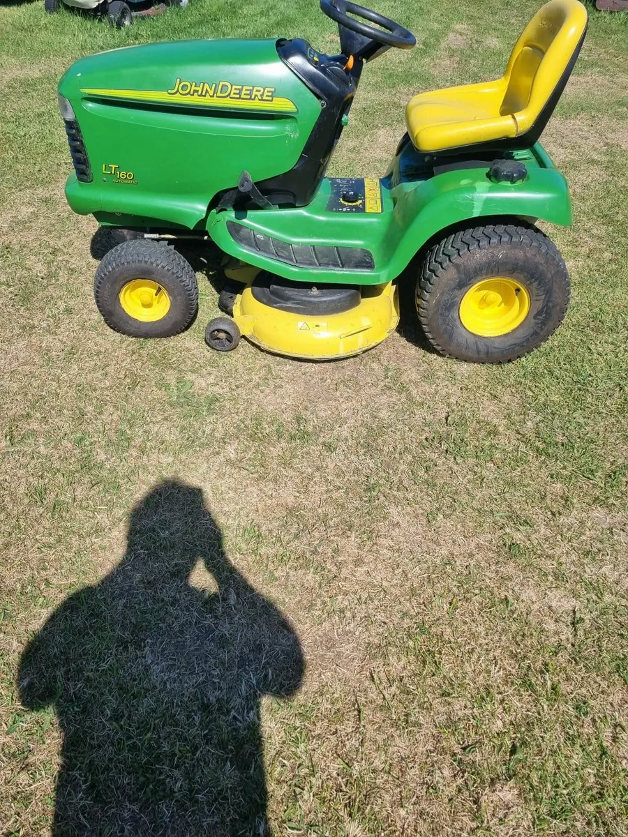 John deere LT 160 automatic mower for sale - Image 1