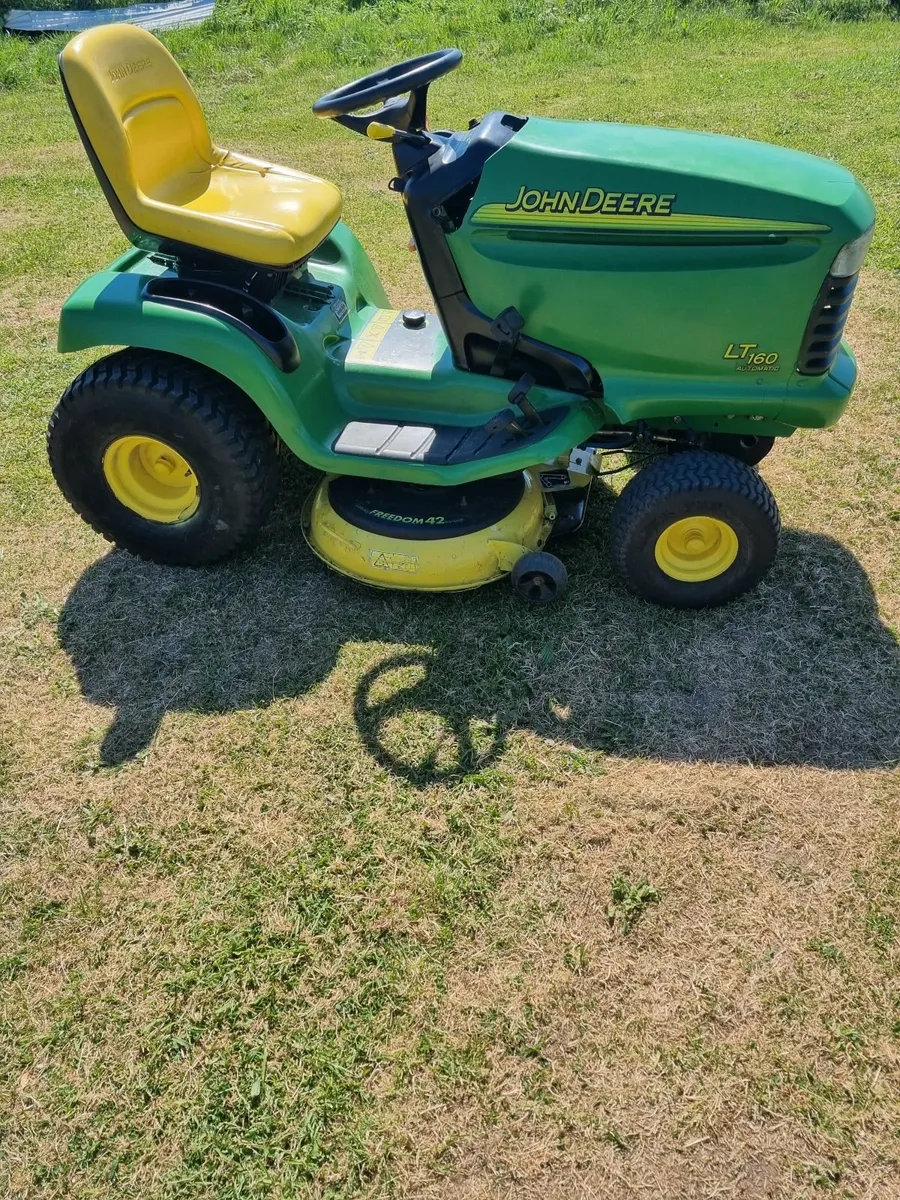 John deere LT 160 automatic mower for sale - Image 4