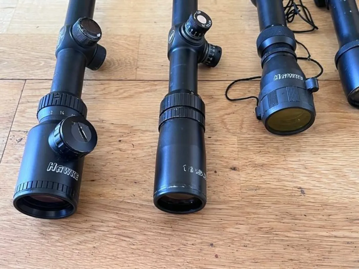 Rifle Scope x 9 - Image 2