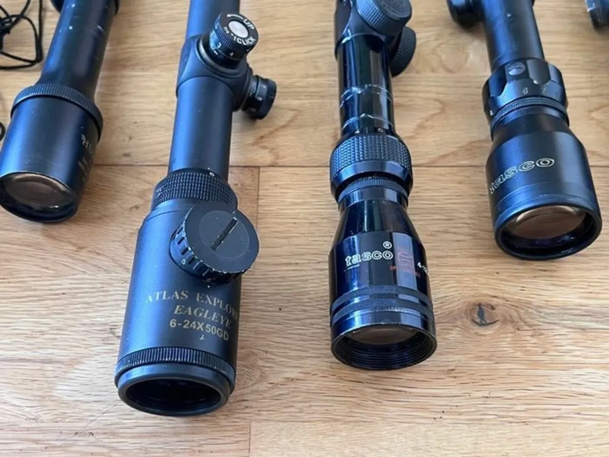 Rifle Scope x 9 - Image 3