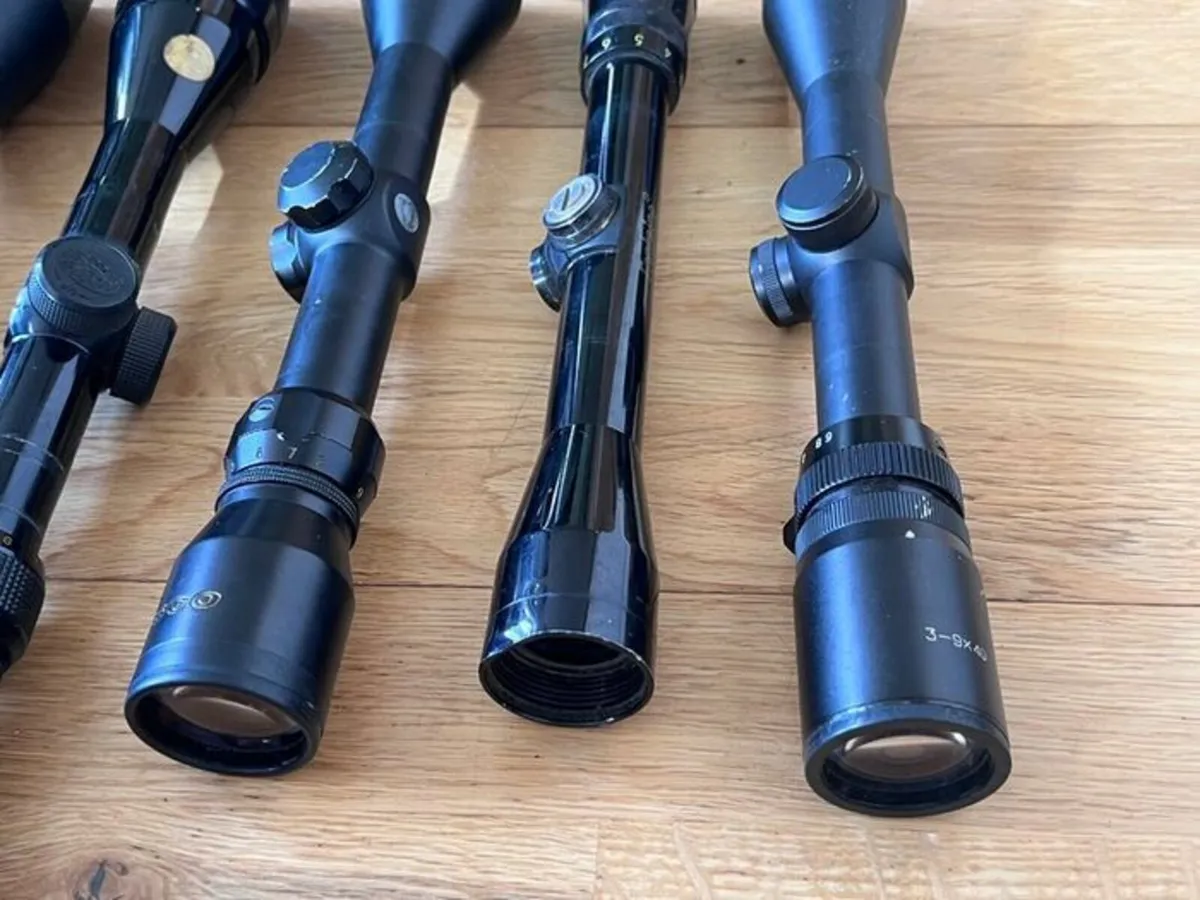 Rifle Scope x 9 - Image 4