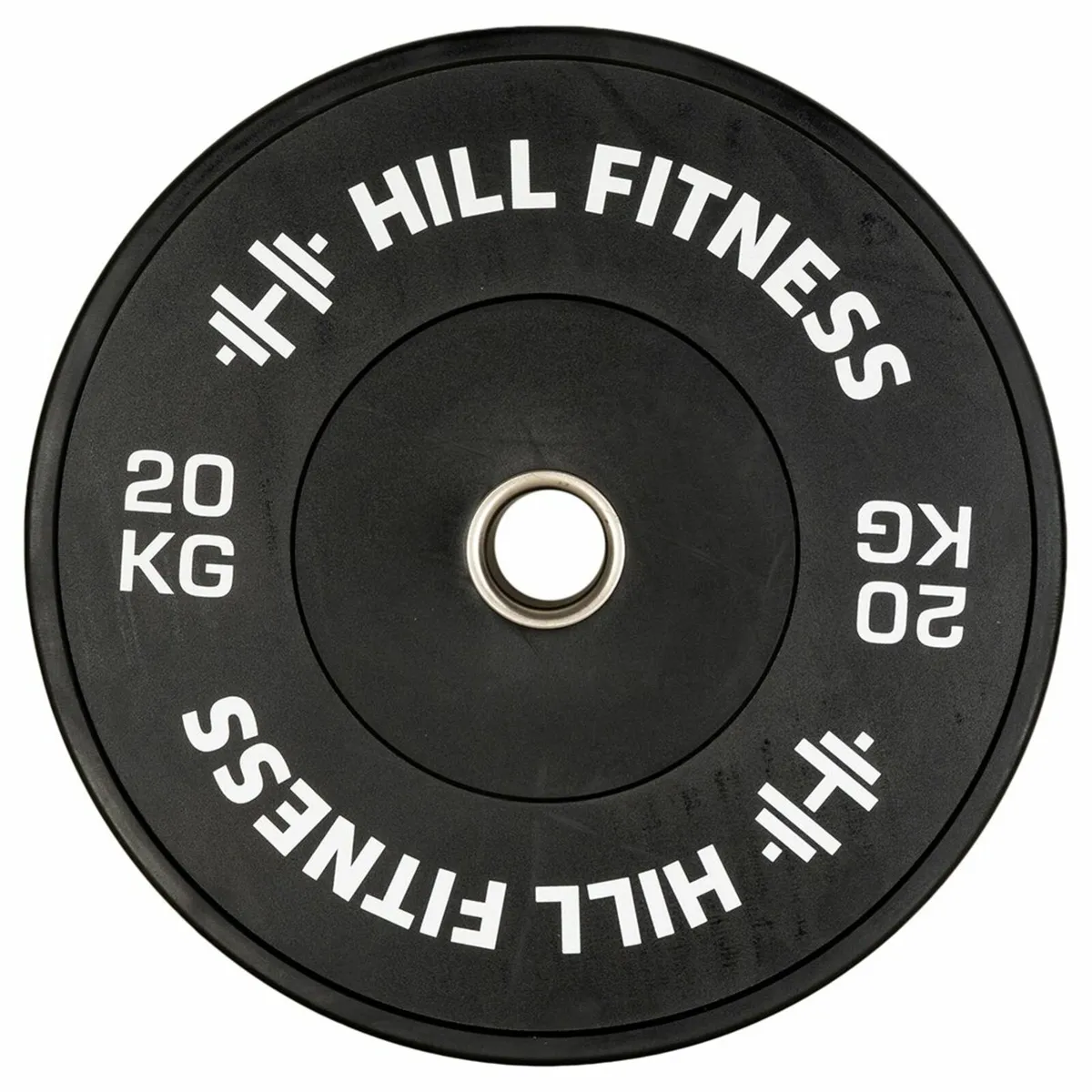Hill Icon Black Bumper Plates (Pairs)- Weights Gym - Image 4