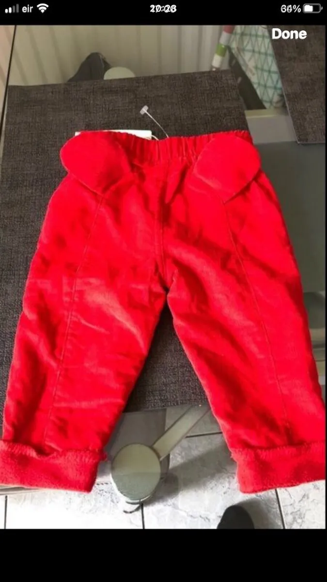 Boys BNWT trousers 6/9 mths €6 - Image 2