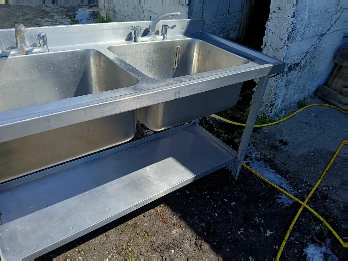 Stainless steel cabbinet sink unit ...delivered - Image 1
